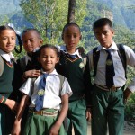 Nepalskie dzieciaki (fot. Urszula Majer)