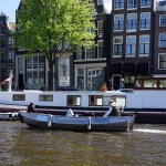 Amsterdam z łodzi