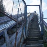 Worochta, Ukraina – Opuszczony kompleks skoczni narciarskich