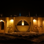 Erywań - kaskady nocą