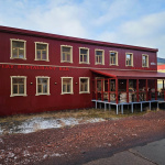 Czerwony Niedźwiedź w Barentsburg