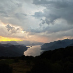 Widok z Rifugio S.E.V.