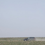 Jeep na pustyni Aralkum