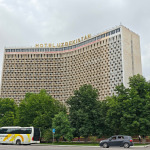 Gmach Hotelu Uzbekistan w Taszkencie
