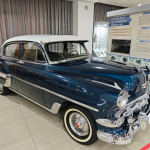 Amerykański Chevrolet Bel Air w Muzeum Politechniki w Taszkencie